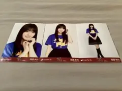 乃木坂46 【海邉朱莉】 北海道 Tシャツ 生写真 ３種コンプ