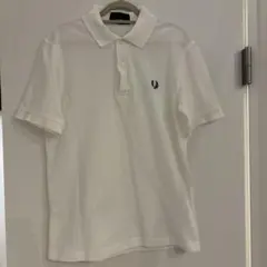 FRED PERRY ホワイトポロシャツ 91cm イギリス製