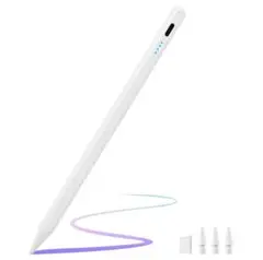 iPad タッチペン スタイラスペン ペンシル 超高感度 極細 傾き感知 *新品