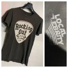 ローカルセレブリティハリウッド米製RockingOutロックTシャツS