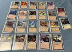 モンスター・コレクションTCG　カード22枚セット　稀　魔属性