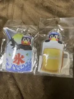 つば九郎　保冷剤キーホルダー　2種セット