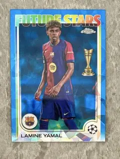 Topps Chrome Soccer ラミン・ヤマル サファイア