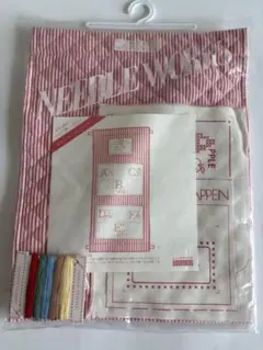 ホビーラホビーレ　刺繍キット　ウォールポケット