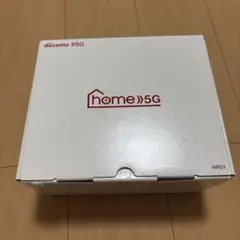 docomo 5Gルーター HR01 本体と付属品
