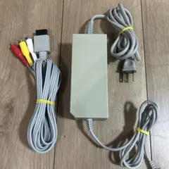 任天堂 Wii ACアダプター　三色コード　動作確認済み　純正 ②