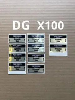 ダイナミックゴールド　X100 シール　Dynamic Gold ステッカー