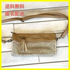 ミニショルダーバッグ ショルダーバッグ ベージュ
