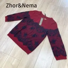 ♡Zhoru0026Nema ゾーアンドネマ♡新品タグ付き カシミア混ニット 定価15万