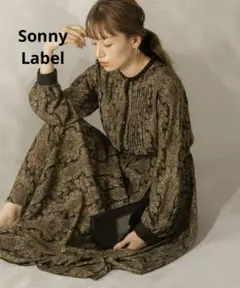 Sonny Label ダマスクプリントワンピース