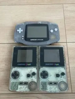 ゲームボーイカラー　2台　ゲームボーイアドバンス　ジャンク