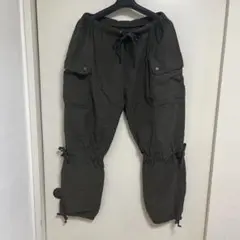 レア★NONSAPIENS F.U.L.L カーゴパンツ サイズ1ダークオリーブ