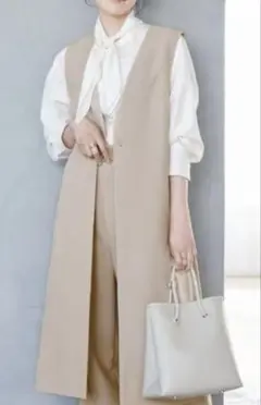 最終値下げグリーンレーベルリラクシング♡ジプシーロングジレ