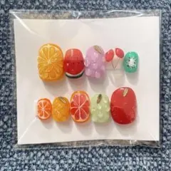 フルーツデザイン ネイルチップ(訳あり)