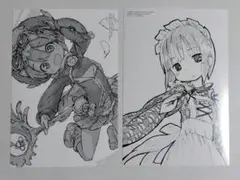 COMIC ZIN 特典 イラストカード ２枚 メイドインアビス つくあきひと