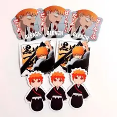 BLEACH 一番くじ 黒崎一護 ステッカー まとめ売り