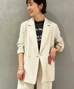 【美品】Ballsey （ボールジィ） テーラードジャケット　ライトベージュ