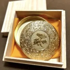 【新品】皇居 菊葉小箱 ボンボニエール ゴールド 小物入れ