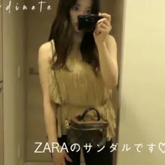emmi ワッシャーブラウス