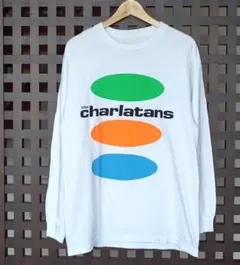 90s 00s ハッピーマンデイズ 両袖プリ USA バンドTee ハピマン 90s 00s ハッピーマンデイズ 両袖プリ USA バンドTee ハピマン