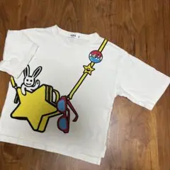 x-girl ウサギ 星 イラスト Tシャツ　120
