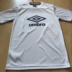❤umbro ホワイト Tシャツ 100%ポリエステル 150cm