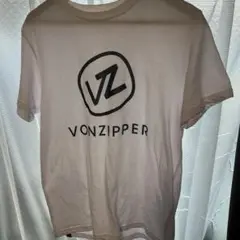 VONZIPPER ホワイト Tシャツ M