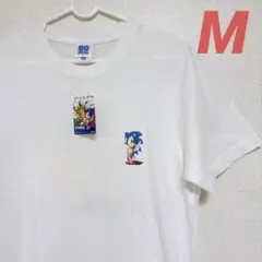【訳あり】セガ　ソニック　Tシャツ　Mサイズ　新品　SEGA 60th限定
