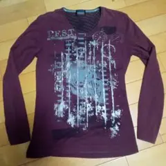 ニコルクラブフォーメン　ロンＴシャツ　M　y2k　お兄　平成