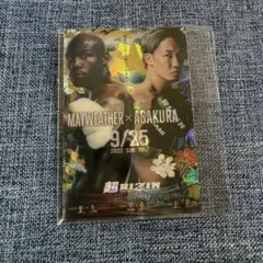 RIZINポテトスティック　RIZIN 朝倉未来　メイウェザー
