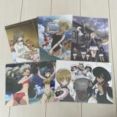 ガールズ＆パンツァー＊下じき5種セット