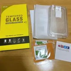 JETech 液晶保護フィルム 強化ガラス製 ガイド枠付き 2枚