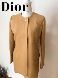 【Dior】クリスチャンディオール コート シルク混 これからの季節にぴったり♡