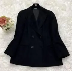 良品✨ACCENTO MARZOTTO レディーステーラードジャケット ブラック