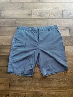 CK ドット柄 青色ショートパンツ