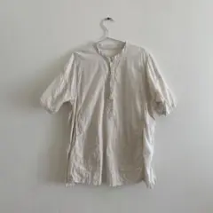 ヂェン先生の日常着　ヘンリーシャツ　M