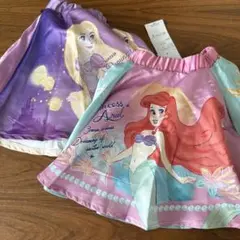 ラプンツェル アリエル スカート 90センチ　2枚