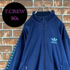 アディダス】デザイン良しL相当2wayトラックジャケットジャージadidas