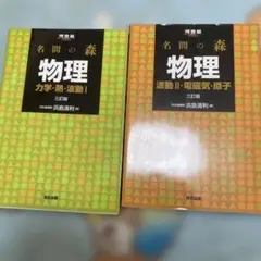 名間の森 物理 2冊セット 力学・熱・波動 I 編 & 波動II・電磁気・原子編
