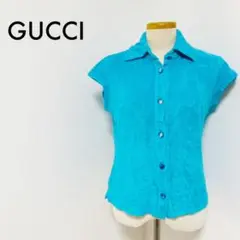 GUCCI 襟付き 半袖 トップス 40 L