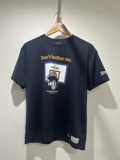 【送料美品】SPALDING バスケットボール Tシャツ ネイビー