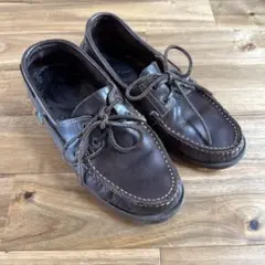 トムクルーズ様　Paraboot Marine レザー モカシン ダークブラウン
