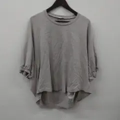 【週末限定値下げ】(13) ZARA ベージュ チュニック 五分袖