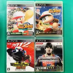 PS3パワプロ2012 2016 ウイニングポスト7 2012 ウイイレ2011