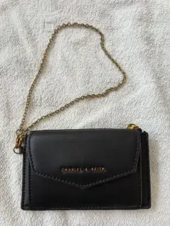 CHARLES & KEITH ブラック フラグメントケース