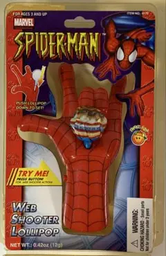 Marvel Spiderman Web Shooter Lollipop