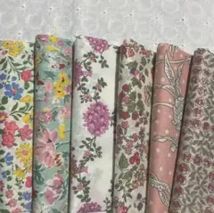 LIBERTY リバティ　タナローン カットクロス　6枚セット④