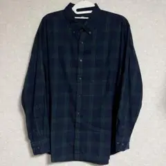 ユニクロ フランネルチェックシャツ