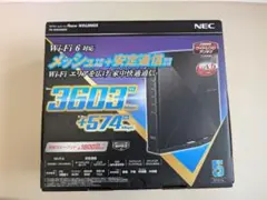 NEC WX-2400D5 Wi-Fi 6 ルーター