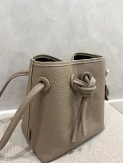 2way ショルダーバッグ ベージュ 牛革